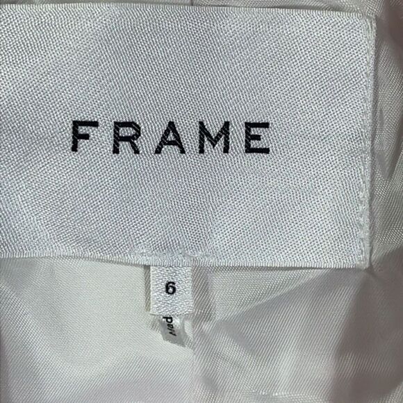 (N3) Frame Pink Brown White Striped br Blazer Jacket NWT Retail $580 Size‎ 6 - Picture 12 of 12